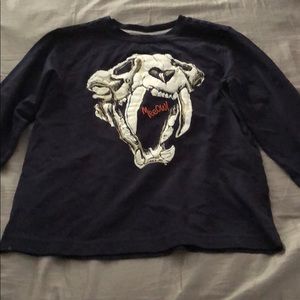 Dark blue boys Gymboree boys long sleeve (new)